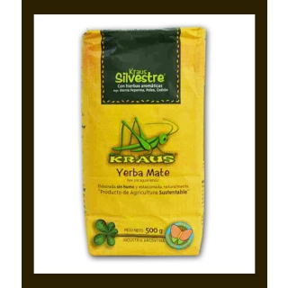 YERBA MATE KRAUS SILVESTRE CON HIERBAS 0,5 KG---produkt niedostępny